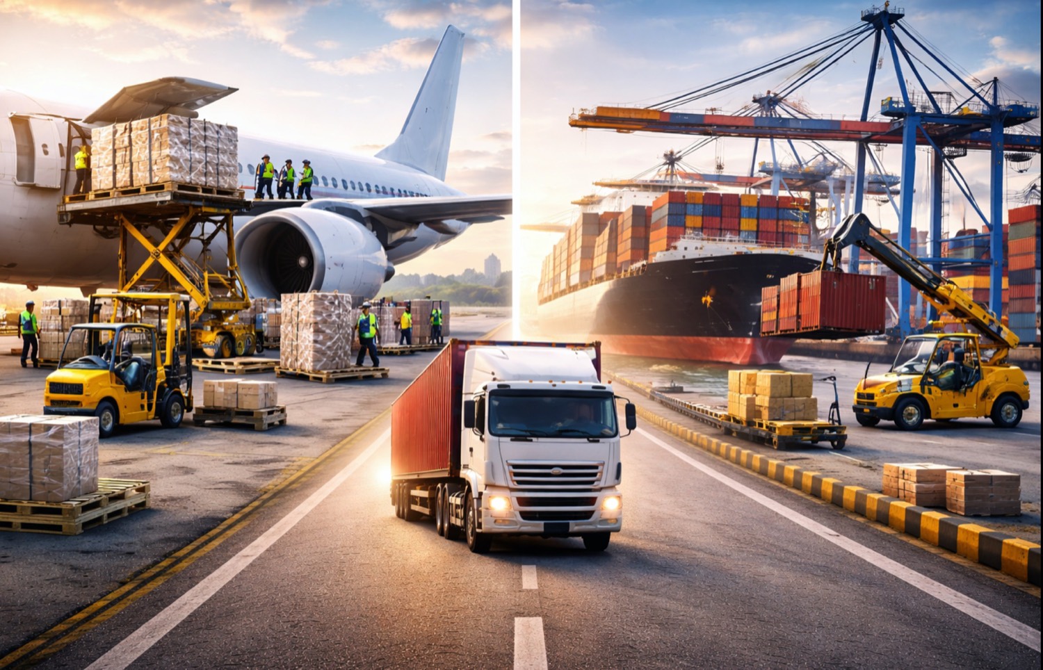 Opération maritime et logistique de MJV & Compagnie